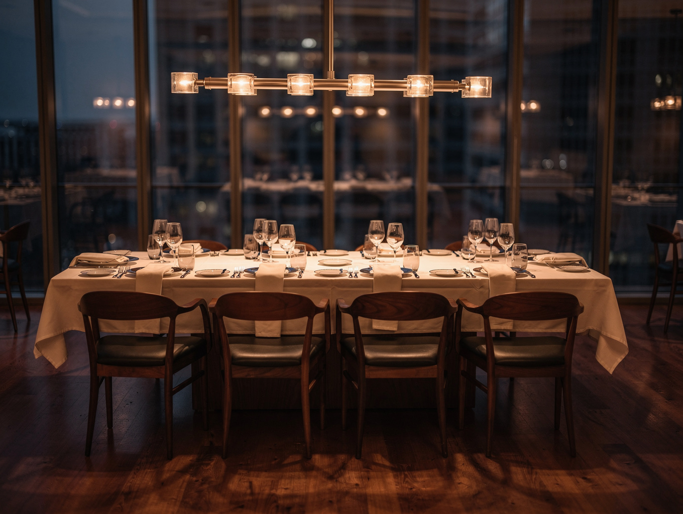 The Main Salon - Dining Room at ALDENTE restaurant