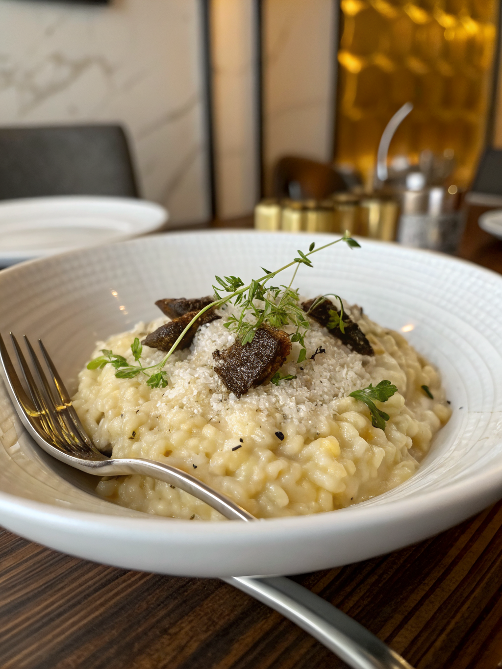 Risotto with white truffle